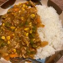 簡単！夏野菜のキーマカレー